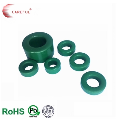 comprar Color verde Núcleo toroidal de ferrita MnZn Tipo T Núcleo de anillo de ferrita Fabricación en línea