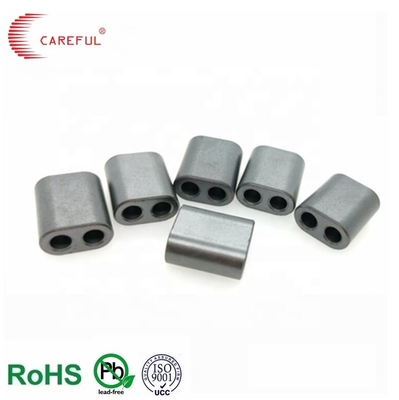 RID Balun Soft Ferrite Core With Two Holes ISO9001 Manufacturer
