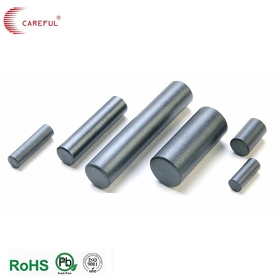 Size 6*25 EMI NiZn Impeder Soft  Ferrite Bar Rod Core For Choke Coil