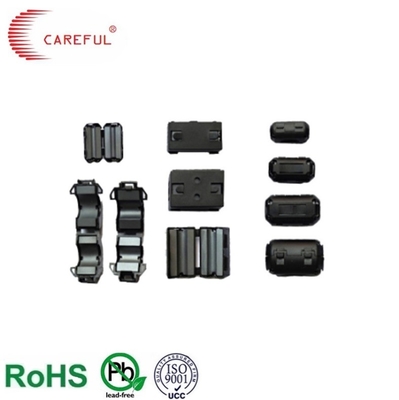 Free Sample Careful Direct Sales Detachable NiZn EMI/EMC Cable Clip Soft Ferrte Clamp With High Frequency