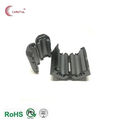EMI Noise Suppressor Choke Filter EMI Clamp Cable Ferrite Core Two Pieces Soft Snap On EMI Ferrite Core For Cable