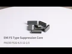 Rohs ISO9001 NiZn MnZn ферритный материал FS 49.6x6.5x44x12 плоский кабель EMI ферритный ядро